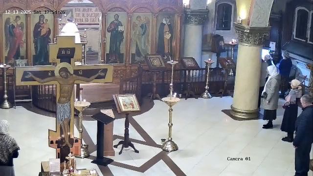 Всенощное бдение. 13.12.2025 в 17-00. смотреть онлайн