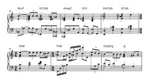 The End Of A Love Affair - Beegie Adair - Piano transcription