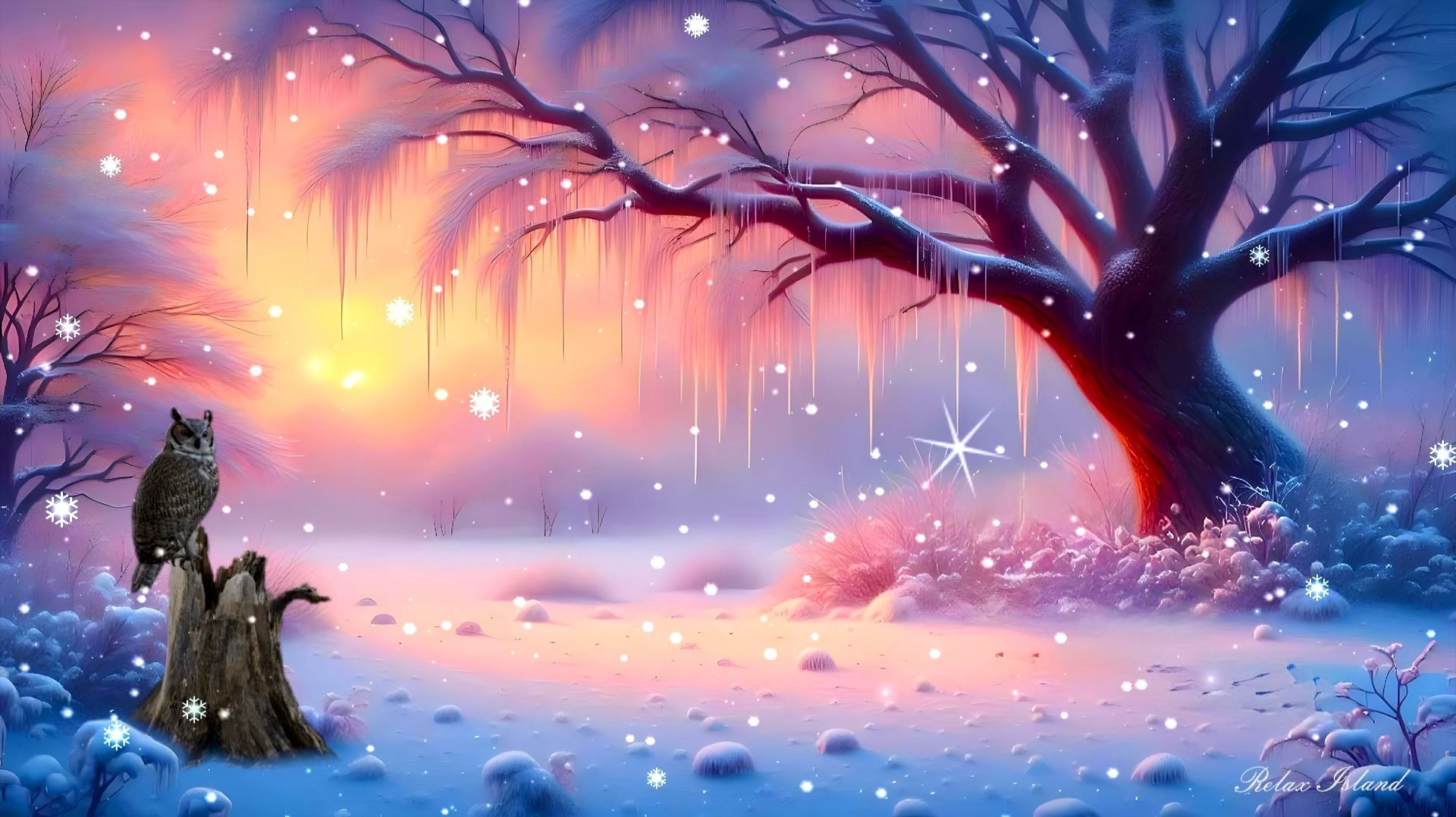 ❄️ ОЧЕНЬ КРАСИВАЯ УСПОКАИВАЮЩАЯ МУЗЫКА ДЛЯ СНА И ЗВУКИ ПРИРОДЫ 🎵 РАССЛАБЛЯЮЩАЯ МУЗЫКА ДЛЯ ДУШИ смотреть онлайн