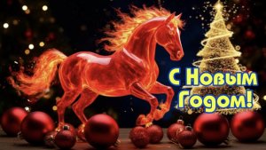 С Новым 2026 годом! Поздравление с праздником!