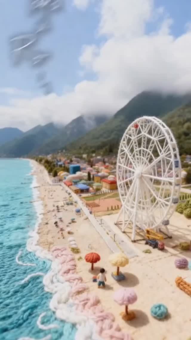 «Утепление» абхазского города-курорта Гагра перед приближающимся Новым годом смотреть онлайн