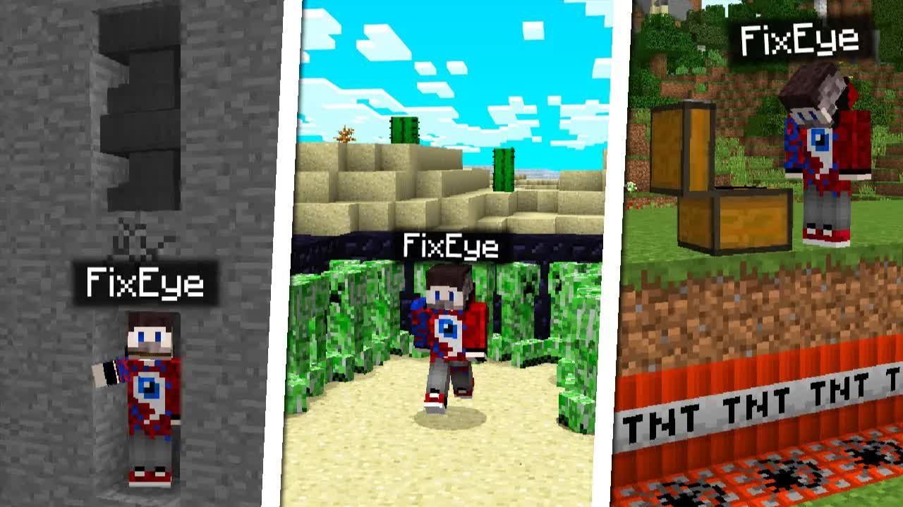 7 Способов затроллить FixEye в Майнкрафт! смотреть онлайн