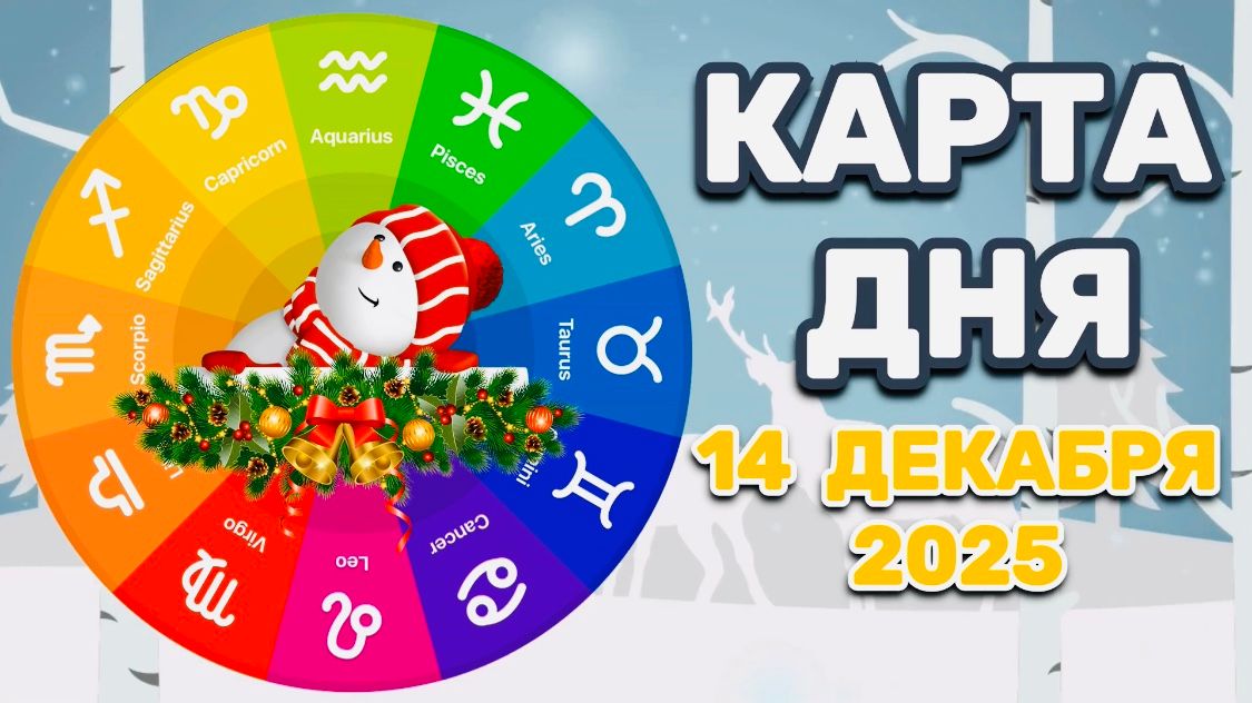 "КАРТА ДНЯ" на 14 ДЕКАБРЯ 2025 года (Оракул "КАЛЕЙДОСКОП")!!! смотреть онлайн