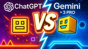 ChatGPT 5 и Gemini 3 создали GEOMETRY DASH с нуля