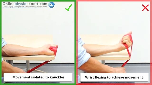 Сгибание пальцев с резиной / Finger Banded Flexion смотреть онлайн