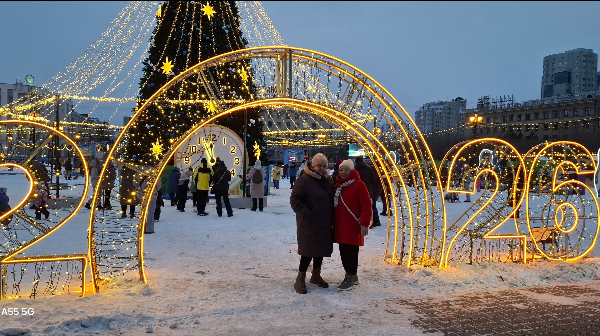 140 # Новогодняя пл.Ленина...прогулка смотреть онлайн