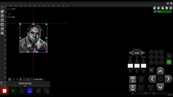 Запускаем первую гравировку на нашем гравировальном станке - основные моменты