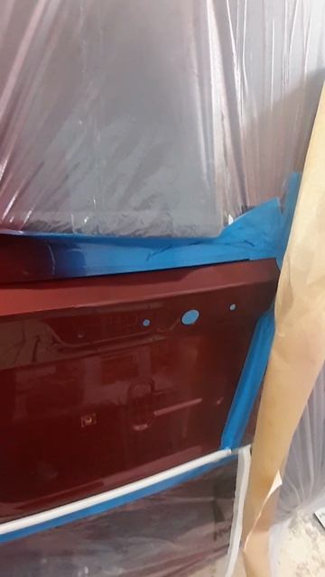 локальный ремонт трех деталей #шевроле круз #iongun #гаражнаяпокраскакурск