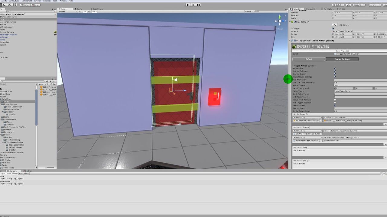 03. Bullet Time Triggers - Enter bullet time with a post processing volume of your choice смотреть онлайн