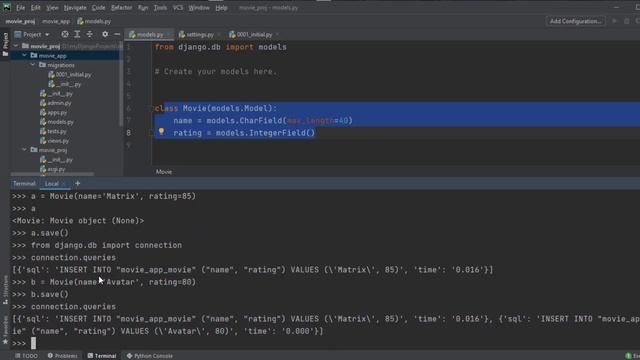 34 Добавление записи в таблицу. Курс по Django 3 смотреть онлайн