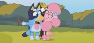 Мультик, Блуе, мама , папа, собачки