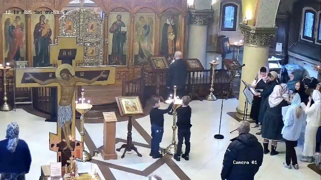 Литургия. 13.12.2025 в 9-00. смотреть онлайн