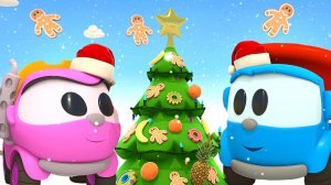 Грузовичок Лёва и Лея готовятся к Новому Году  Добрые мультфильмы про машинки