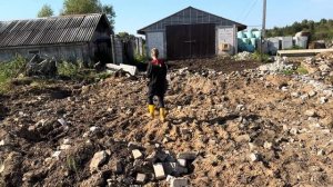 Купили аж 3 единицы техники! Начали строить новый дом для быков! Мираторг продает - мы покупаем!