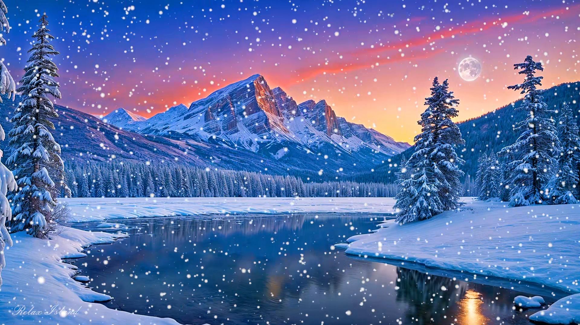 ❄️ ЗИМНЯЯ УСПОКАИВАЮЩАЯ МУЗЫКА ДЛЯ СНА 🎵 РАССЛАБЛЯЮЩАЯ МУЗЫКА ДЛЯ ДУШИ И ПОДАВЛЕНИЯ СТРЕССА смотреть онлайн