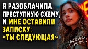 Когда я разоблачила СХЕМУ, мне оставили записку: «Ты следующая». Слушать аудиорассказы