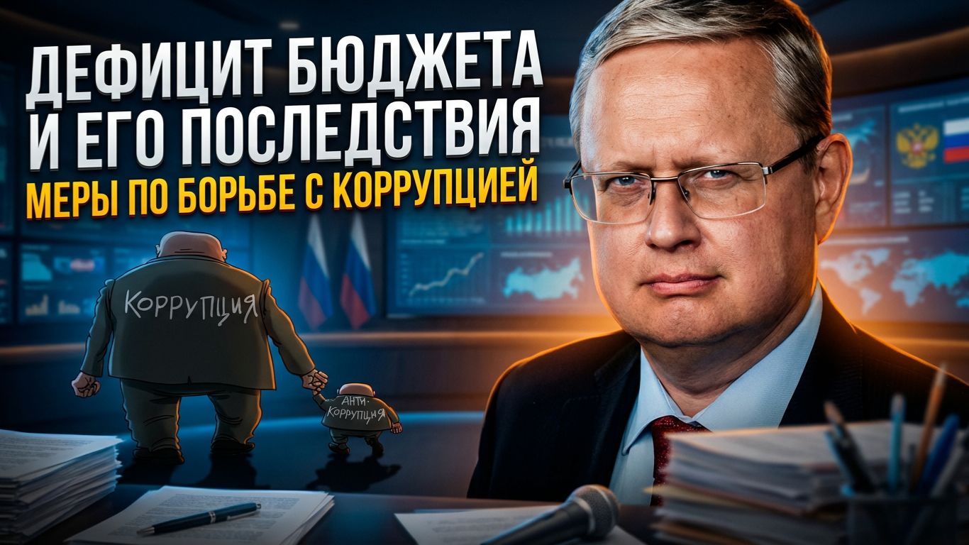 Михаил Делягин | Дефицит бюджета и его последствия. Меры по борьбе с коррупцией смотреть онлайн