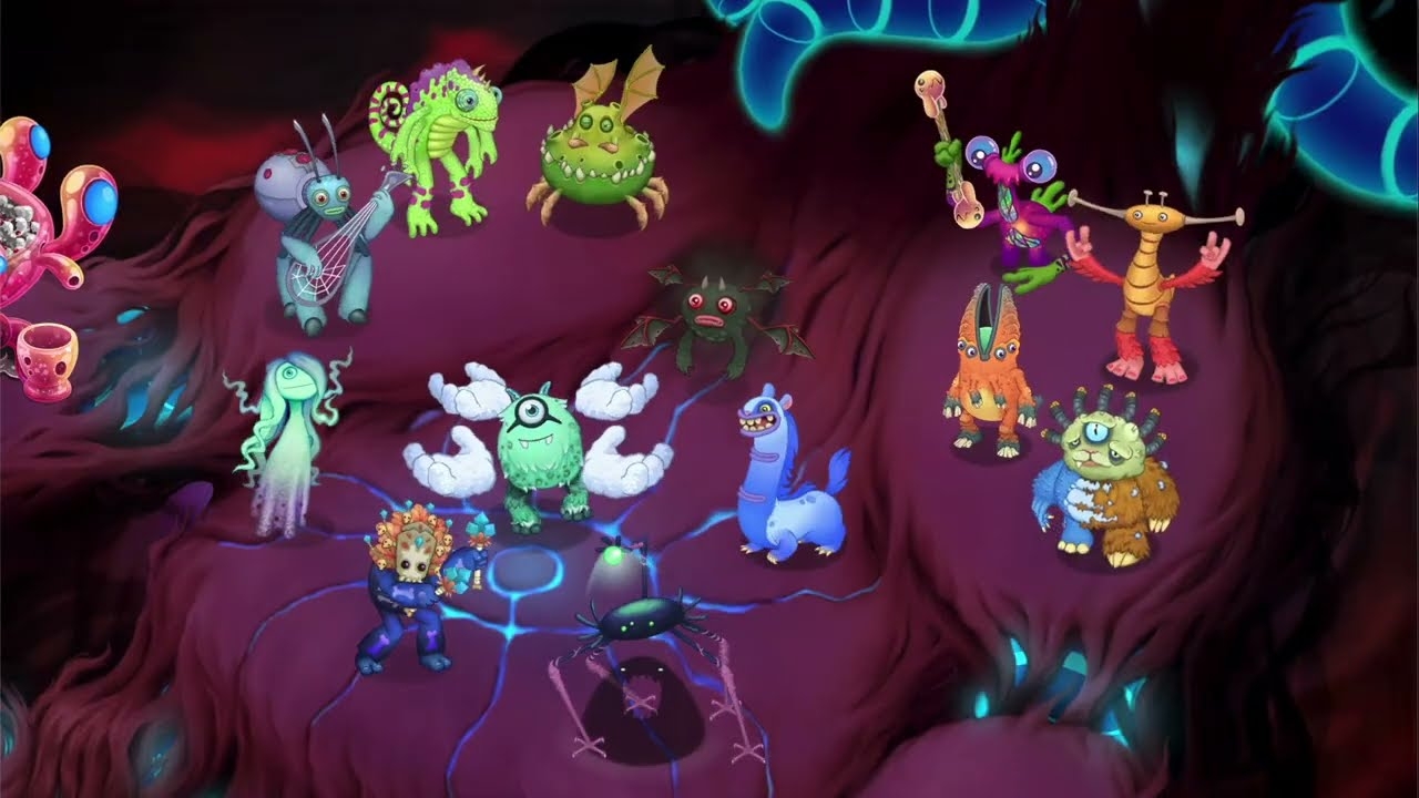 Островок Тени - Вся Песня 5.2 (My Singing Monsters, Мои Поющие Монстры, Msm, Мсм) смотреть онлайн