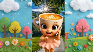 ❤️🐾 Капучино хотел маленькую сестру... Но это ЩЕНОК! 🐶 Капучина Балерина