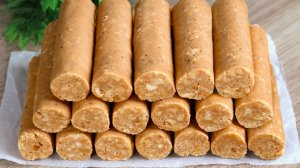 Восточные сладости! Сливочные колбаски. Невероятно вкусно и просто к чаю!