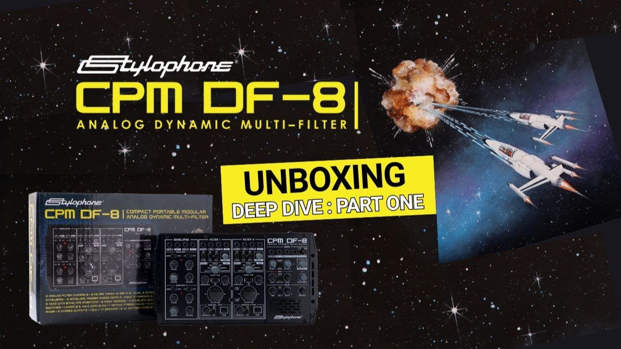 Stylophone CPM DF-8: Dynamic Analog Multi-Filter Overview | Part 1