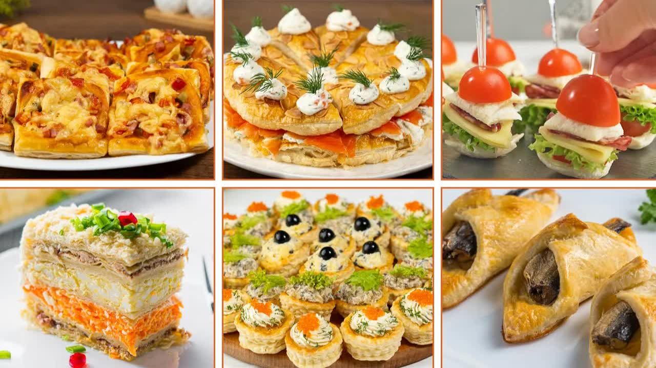 Подборка ЗАКУСОК на Новый год 2026! Такую ЗАКУСКУ вы еще не готовили! МЕНЮ на Любой Праздник! смотреть онлайн