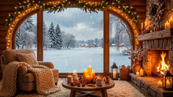Уютный Камин с Прекрасным Видом