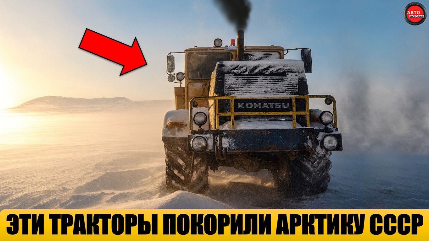 5 САМЫХ СУРОВЫХ ТРАКТОРОВ СССР, ПОКОРИВШИХ АРКТИКУ. смотреть онлайн