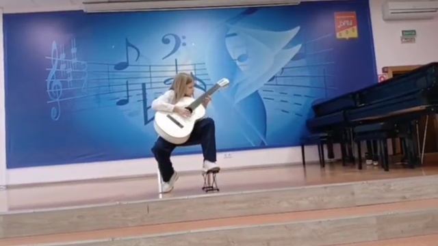 Н. Паганини. "Andante" Исп. Копанева Ольга