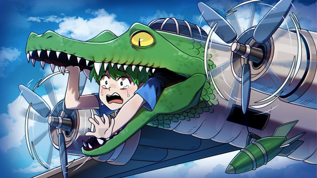 Грустная История Бомбардино Крокодило (Brainrot Animation) смотреть онлайн