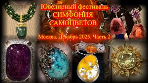 Ювелирный фестиваль "Симфония самоцветов". Амбер Плаза. Москва.  Декабрь 2025. ч.2