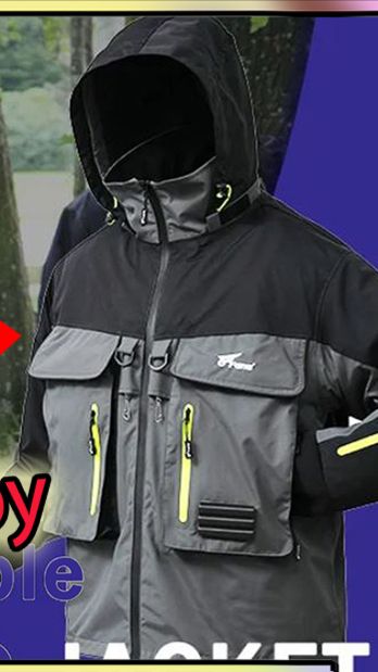 Мембранная рыболовная куртка от Дождя / Ветра "FANS" для нахлыстовой рыбалки (в заброд) Алиэкспресс смотреть онлайн