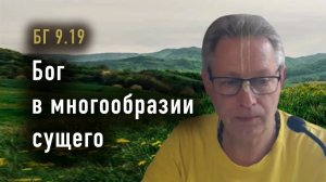 Бог в многообразии сущего, БГ 9.19 - Е.М. Враджендра Кумар прабху