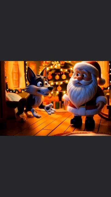 Волк и дед Мороз