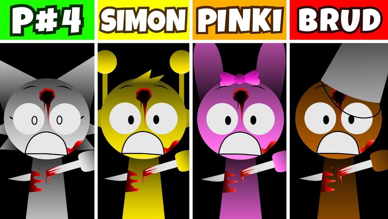 ИНКРЕДИБОКС СПРУНКИ PH4: САЙМОН 🟡 VS ПИНКИ 💖 VS БРАД 🟤 — КТО ЗАБЕРЁТ БИТ? 🔥🎵💥🎧👑 смотреть онлайн