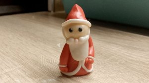 Дед мороз из пластилина