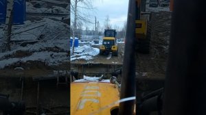 Рогатый 🐐 Парень 😂JCB 3cx super , благоустройство территории дома 🏘️,возим глину и плодородный гр
