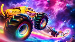 МУЛЬТИКИ ПРО МАШИНКИ Эпические прыжки и столкновения на скоростном монстр-траке Beamng Drive #52