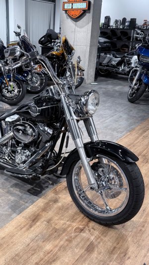 2010 HD Fat Boy Vivd Black (Convertible Wheels)