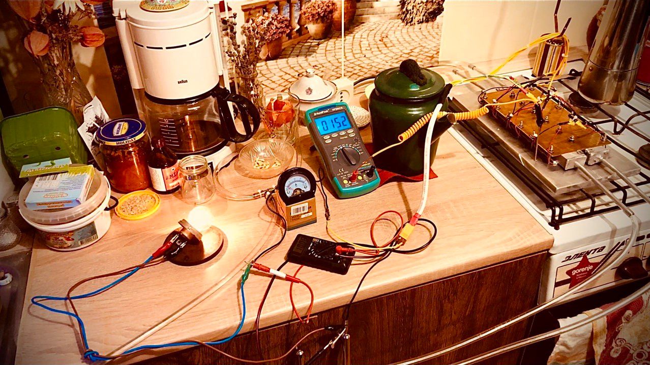 [Natalex] Термогенератор 20 ватт. Тест термогенератора на подложке 1.4 см продолжение. Часть №25... смотреть онлайн