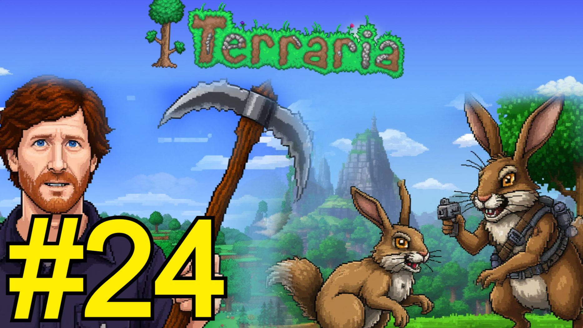 Terraria Прохождение(2025) ч24 Пожиратель повержен и Метеорит смотреть онлайн