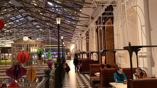 Прогулки по СПб: предновогодние Варшавский вокзал,ТЦ