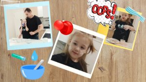 Алиса и Папа создают Необычную Жидкость👀🧪🫠