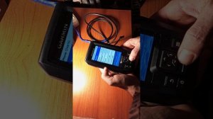 Смена частоты на эхолоте GARMIN STRIKER VIVID 4CV в режиме CLEARVU