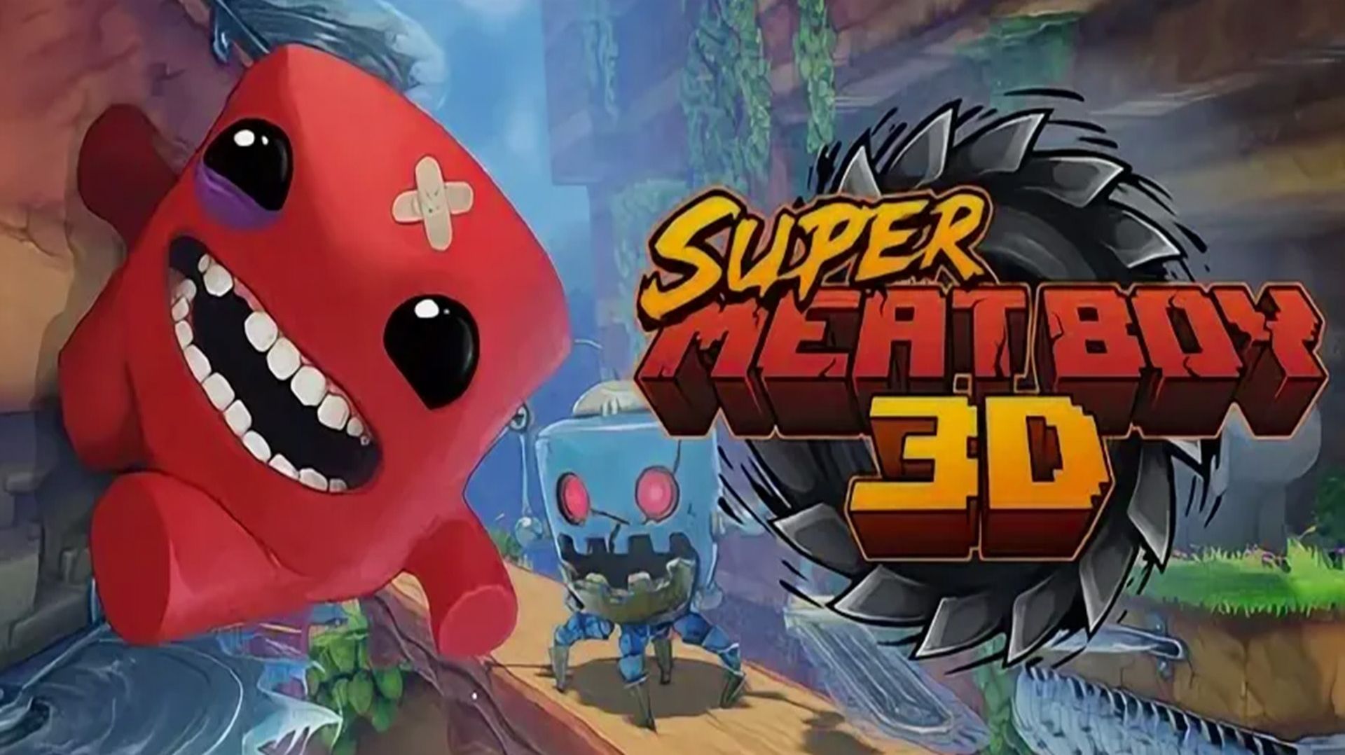 Демоверсия. Super Meat Boy 3D. смотреть онлайн