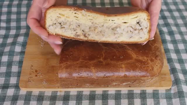 Пирог на скорую руку! Заливной рыбный пирог! Рецепт теста на сметане. смотреть онлайн