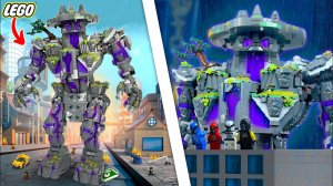 САМЫЙ БОЛЬШОЙ САМОДЕЛЬНЫЙ Oni Titan из LEGO Ninjago!