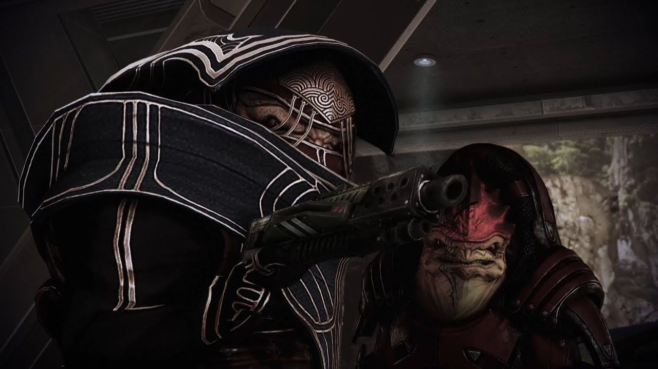 Захват Омеги и помощь Кроганам (ME3)