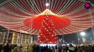 Тула. Новогодняя Ёлка 2026 и Губернский каток. Красота.