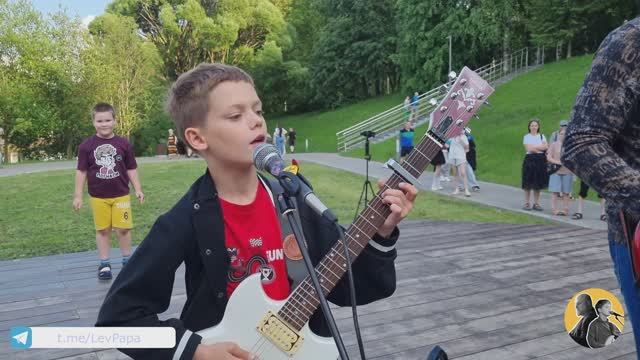 Беспечный ангел - первое исполнение на концерте. Киров. #Ария #кавер смотреть онлайн